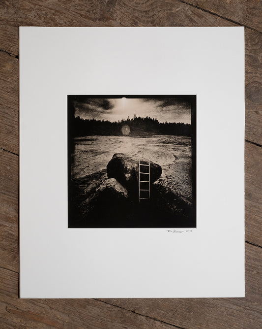 STEP I / Lith print